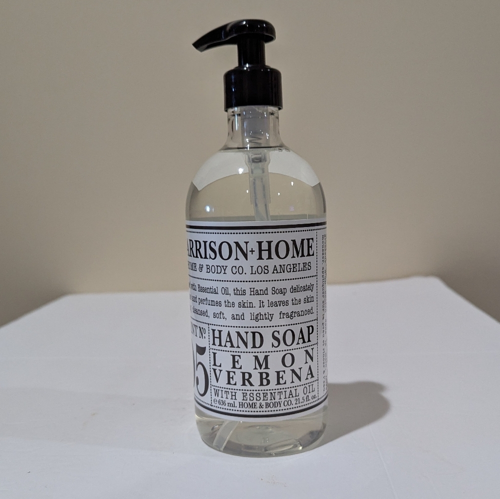 New Home And Body Hand Soap, Lemon Verbena, 21.5 oz